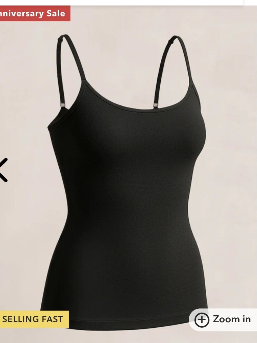 Two Pack Of Shapermint Essentials All Day Every Day Scoop Neck Camis
